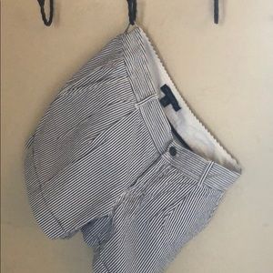 Banana Republic, size 2, seersucker shorts